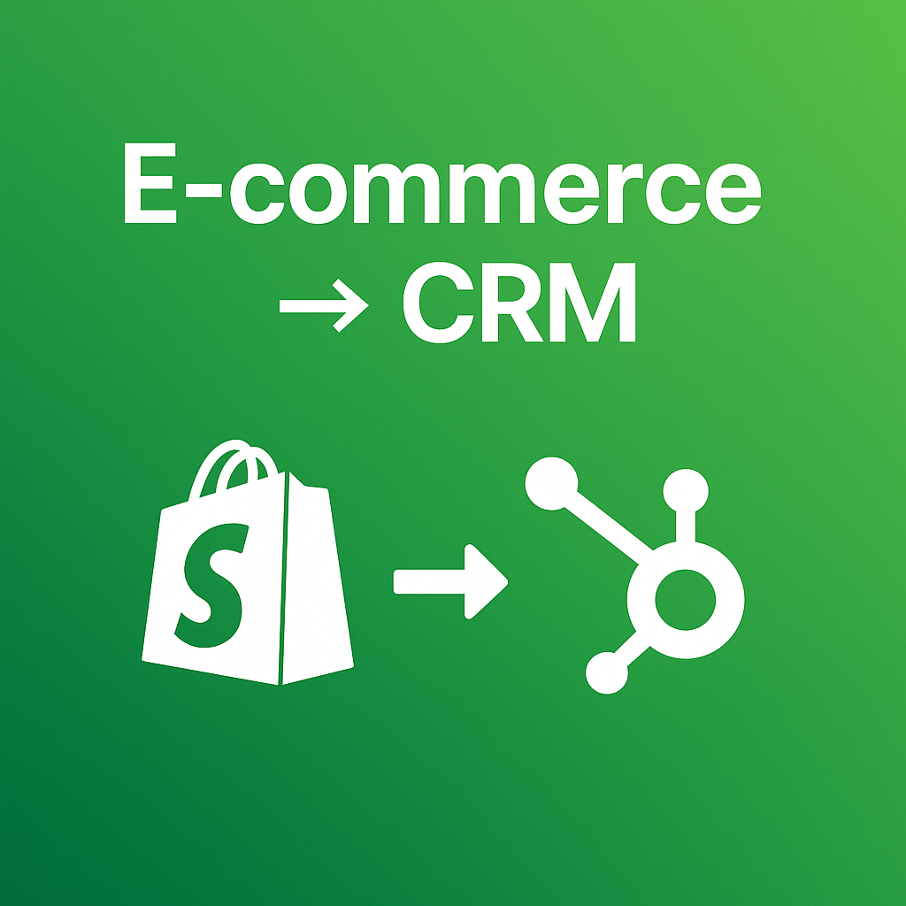 E-commerce → CRM